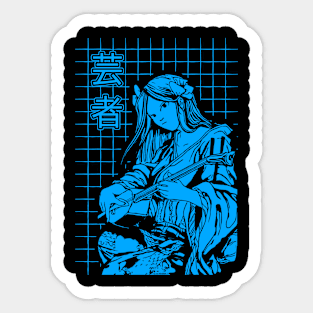 Geisha Sticker